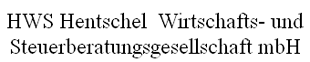 Logo von HWS Hentschel Wirtschafts- u. Steuerberatungsges. mbH