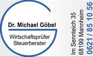 Logo von Göbel Michael Dr. Dipl.-Kfm. Steuerberater