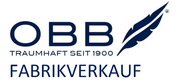 Logo von OBB Oberbadische Bettfedernfabrik GmbH