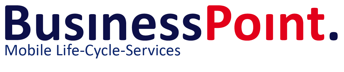 Logo von BusinessPoint. Vodafone Shop