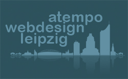 Logo von atempo webdesign leipzig - Dipl.-Ing. Jürgen Landgraf