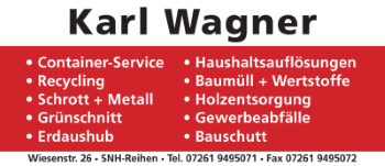 Logo von Karl Wagner Containerservice
