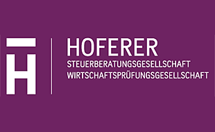 Logo von Hoferer GmbH Steuerberatungsgesellschaft Wirtschaftsprüfungsgesellschaft