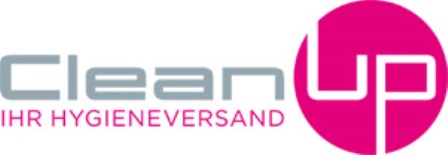 Logo von CleanUp Fachgroßhandel für Reinigungs- und Hygienebedarf, Mietspender