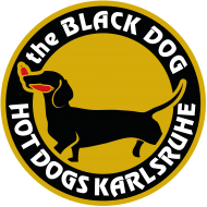 Logo von The Black Dog Hotdogs Karlsruhe