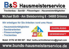 Logo von B&S-Hausmeisterservice