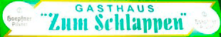 Logo von Zum Schlappen Gasthaus