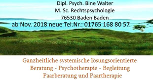 Logo von Walter Bine Dipl. Psych., M.Sc. Rechtspsychologie