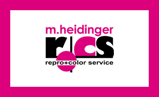 Logo von rcs Repro + Color Service Martin Heidinger e.K.