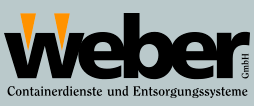 Logo von Weber GmbH Containerdienste