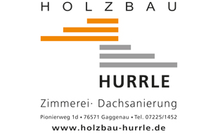 Logo von Holzbau Hurrle GmbH & Co.KG
