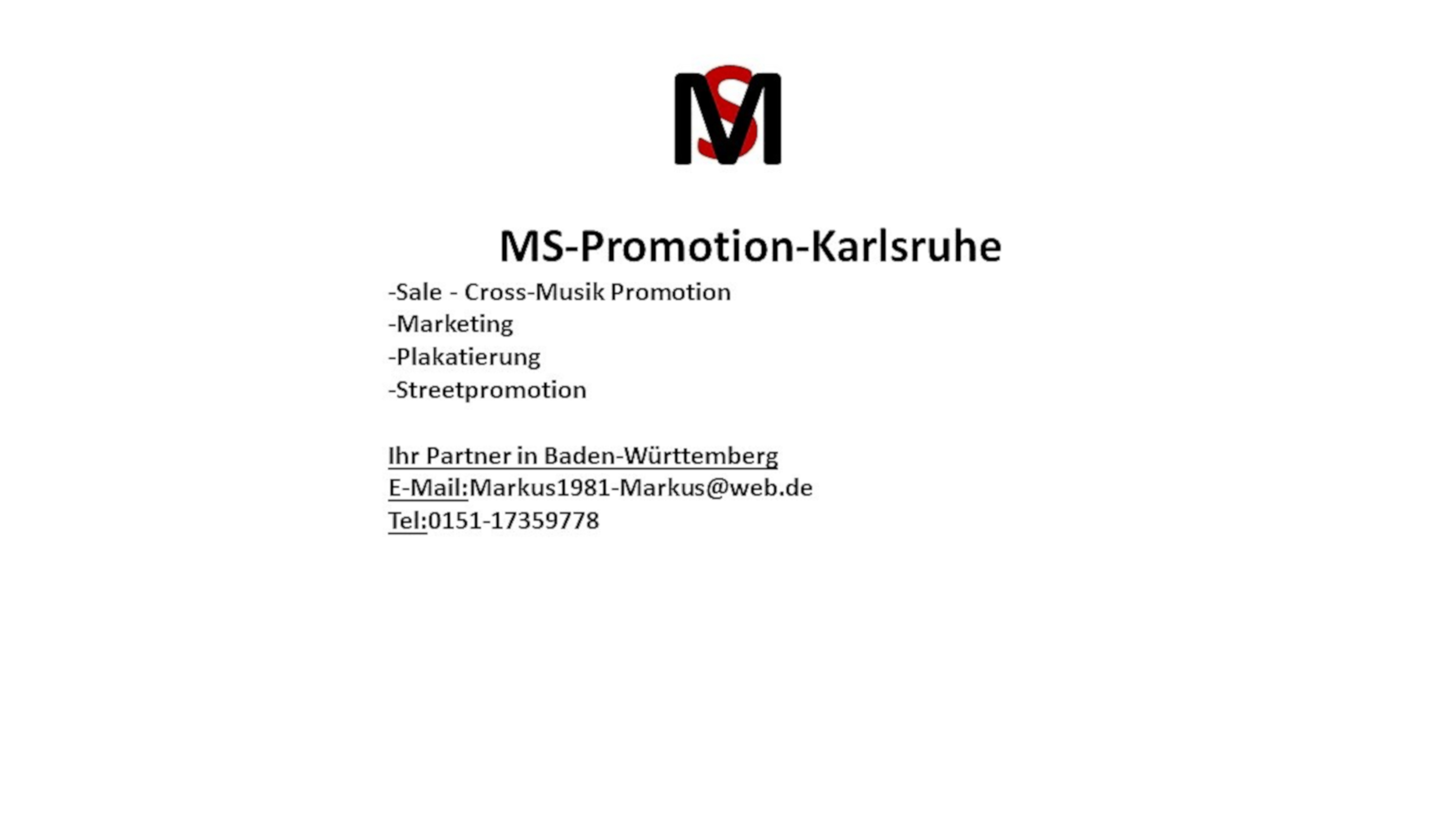 Logo von MS-Promotion