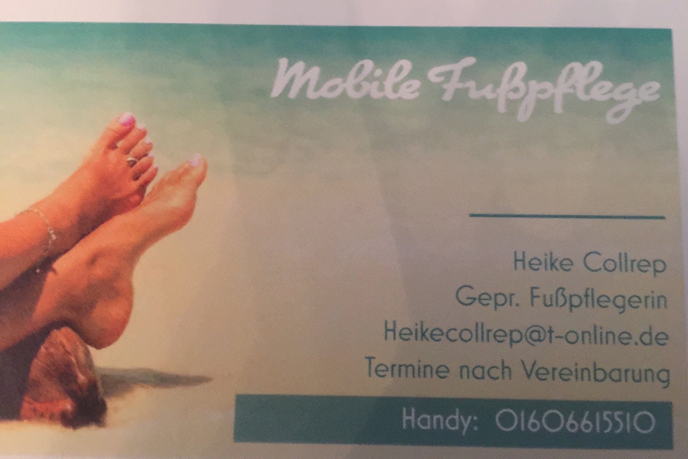 Logo von Mobile Fußpflege Heike