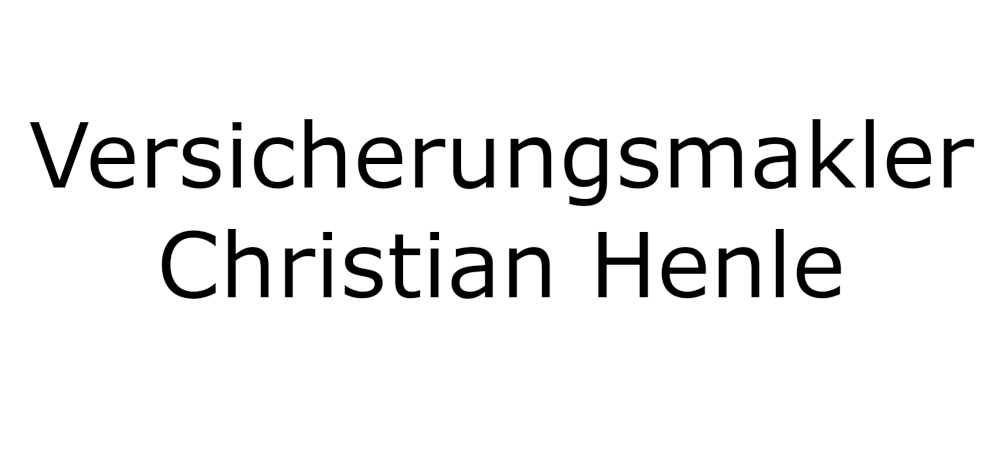 Logo von Versicherungsmakler Christian Henle
