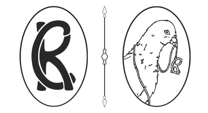Logo von Robyn Chamberlain Goldschmiede und Craft Pigeon Handweberei