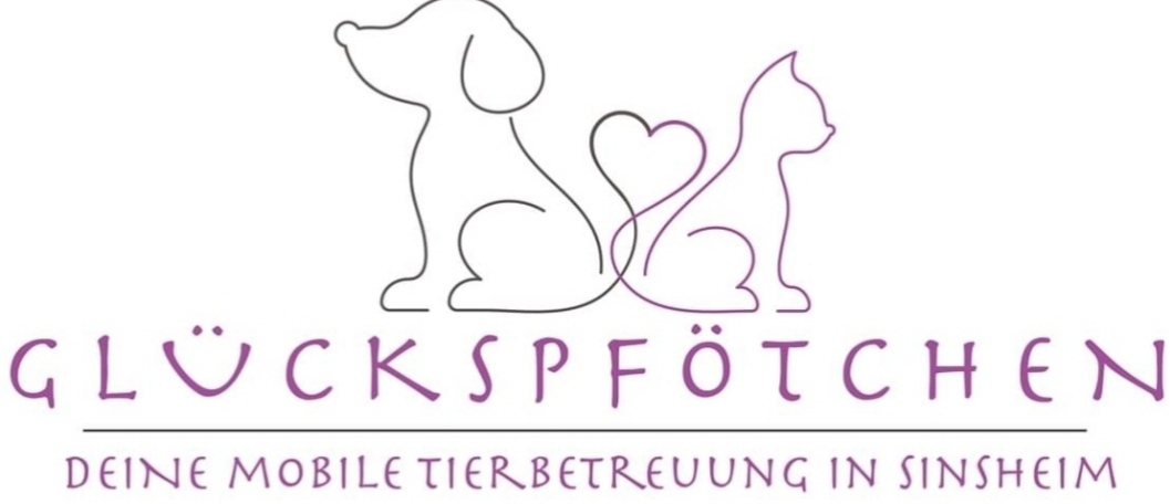 Logo von Glückspfötchen Deine mobile Tierbetreuung