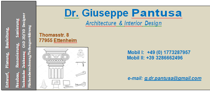Logo von Giuseppe Pantusa – Architekture & Interior Design
