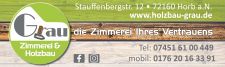 Logo von Zimmerei und Holzbau Grau