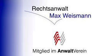 Logo von Weismann Max Rechtsanwalt