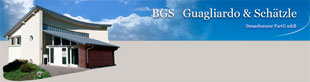 Logo von BGS Guagliardo Schätzle Morath Steuerberater PartG mbB