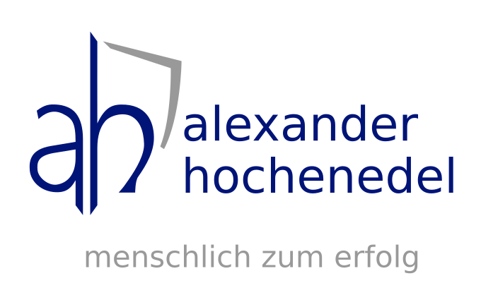 Logo von alexander hochenedel menschlich zum erfolg