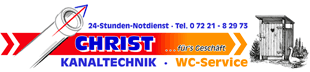 Logo von CHRIST Kanaltechnik und WC-Service Inh. Rolf Christ