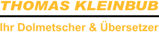 Logo von Kleinbub Thomas Dolmetscher & Übersetzer für Russisch und Englisch