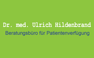 Logo von Beratungsbüro für Patientenverfügung Dr.med. Ulrich Hildenbrand