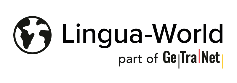 Logo von Lingua-World Übersetzungsbüro Freiburg