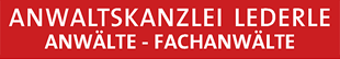 Logo von Anwaltskanzlei Lederle - Anwälte Fachanwälte Lederle Kuhn Braun