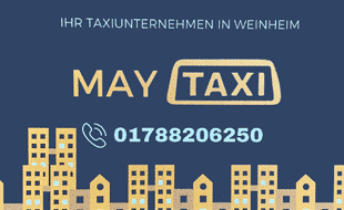 Logo von May Taxi Weinheim