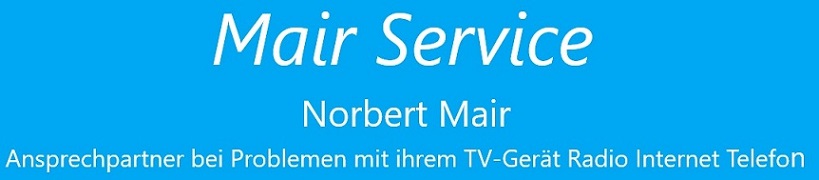 Logo von Mair Service