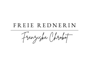 Logo von Franziska Chrobot - Freie Rednerin