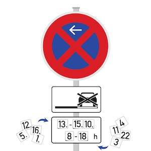 Logo von Halteverbotsschilder mieten - Leipzig