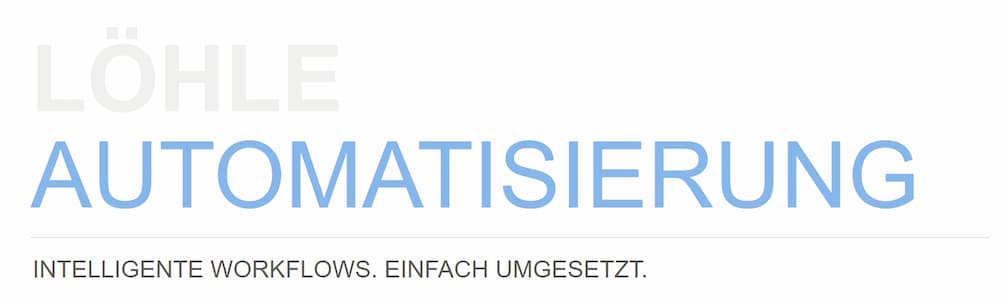 Logo von Löhle Automatisierung