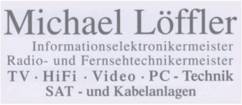Logo von Michael Löffler - Informationselektronik + Radio + Fernsehtechniker - Meister
