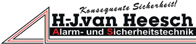Logo von H.-J. van Heesch Alarm + Sicherheitstechnik GmbH