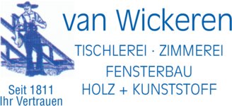 Logo von Schreinerei Jochen van Wickeren