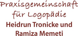 Logo von Praxisgemeinschaft für Logopädie Heidrun Tronicke und Ramiza Memeti