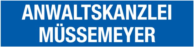 Logo von Anwaltskanzlei Müssemeyer