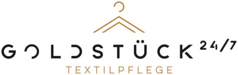 Logo von Goldstück 24/7 Textilpflege