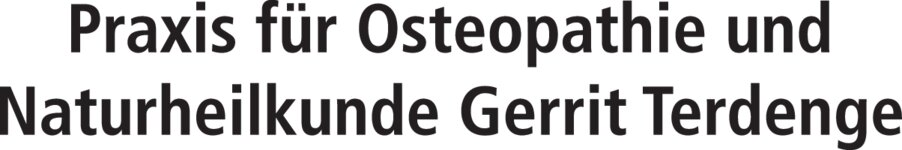 Logo von Praxis f. Naturheilkunde u. Osteopathie Gerrit Terdenge