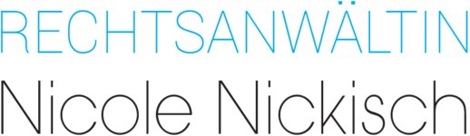 Logo von Rechtsanwältin Nickisch Nicole