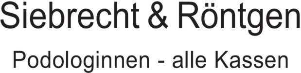 Logo von Podologische Praxis Siebrecht & Röntgen