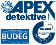 Logo von Detektei Apex Detektive GmbH Wuppertal