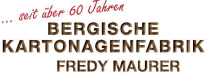 Logo von Fredy Maurer Berg.Kartonagenfabrik