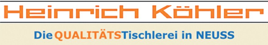 Logo von Tischlerei Heinrich Köhler e.K.