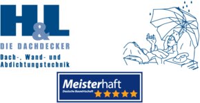Logo von H & L GmbH Dachdeckermeisterbetrieb