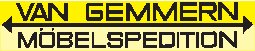 Logo von Möbelspedition Van Gemmern