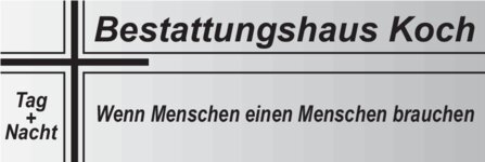 Logo von Bestattungshaus Koch